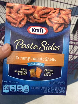 Creamy Tomato Shells Sauce With Pasta And Parmesan Cheese, Creamy Tomato Shells