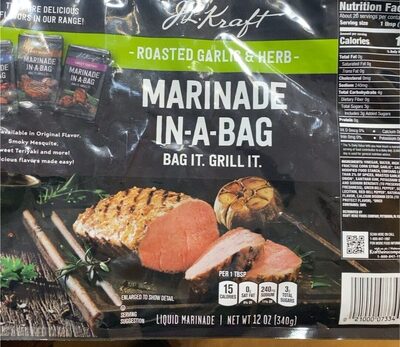 Roasted Garlic & Herb Liquid Marinade, Roasted Garlic & Herb