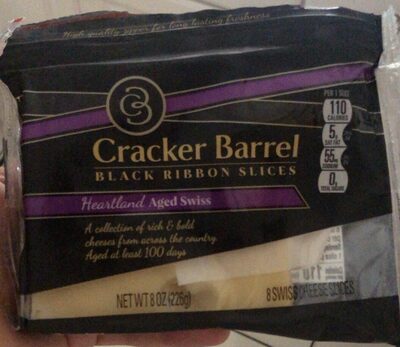 Heartland Aged Swiss Cheese Slices, Heartland Aged Swiss