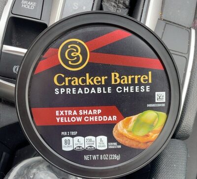 Extra Sharp Yellow Cheddar Spredable Cheese, Extra Sharp Yellow Cheddar