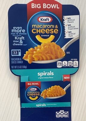 Spirals Original Pasta & Cheese Sauce Mix, Spirals