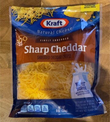 Sharp Cheddar Shredded Cheddar Cheese, Sharp Cheddar