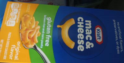 Original Gluten Free Brown Rice And Corn Pasta & Cheese Sauce Mix, Original