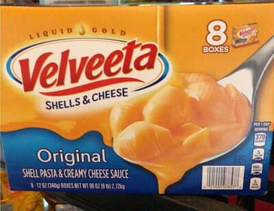 Original Shell Pasta & Creamy Cheese Sauce, Original