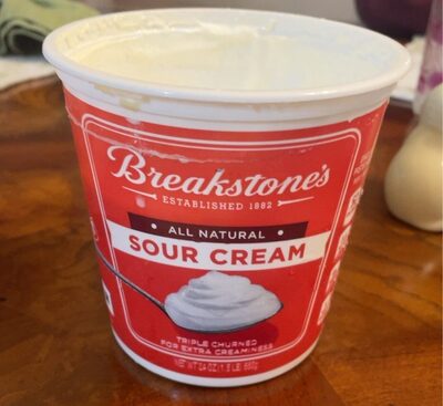 All Natural Triple Churned & Extra Creamy Sour Cream, All Natural
