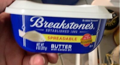 Breakstone's, Spreadable Butter With Canola Oil