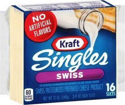 Singles Swiss Cheese Slices