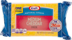 Medium Cheddar Cheese, Medium Cheddar