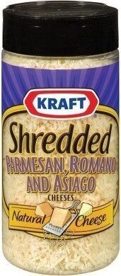 Parmesan, Romano, And Asiago Shredded Medium Cheeses, Parmesan, Romano, And Asiago