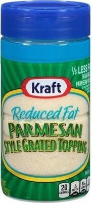 Parmesan Style Reduced Fat Grated Topping, Parmesan Style