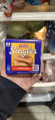 American Pasteurized Prepared Cheese Product Singles, American