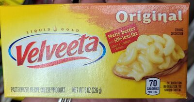 Original Pasteurized Recipe Cheese Product, Original
