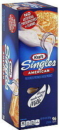American Pasteurized Prepared Cheese Product Singles, American