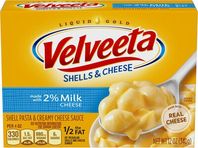 Velveeta Shell Pasta & Cheese Sauce, 12 Oz