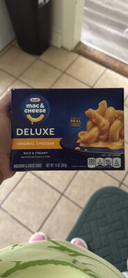 Deluxe Original Cheddar Macaroni & Cheese Dinner, Cheddar