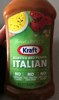 Roasted Red Pepper Italian Dressing, Roasted Red Pepper