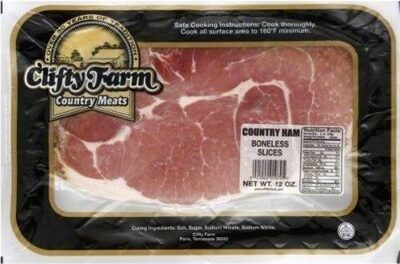 Country Ham Boneless Slices