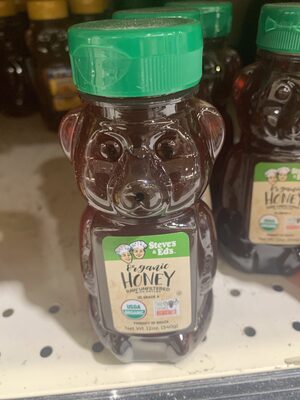 Organic Honey Raw Unfiltered With Pollen, Organic Honey