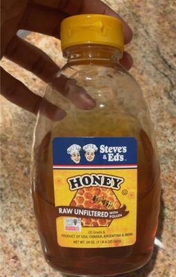 Raw Unfiltered With Pollen Honey