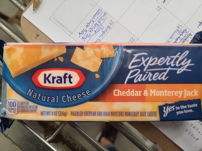 Cheddar & Monterey Jack Marbled Cheddar And High Moisture Monterey Jack Natural Cheese, Cheddar & Monterey Jack