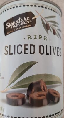 Ripe Sliced Olives