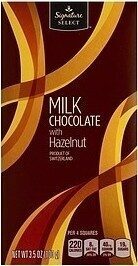 Milk Chocolate With Hazelnuts, Milk Chocolate