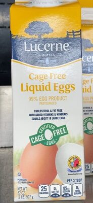 Cage Free Liquid Egg Product