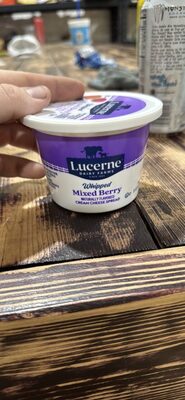Mixed Berry Whipped Cream Cheese Spread, Mixed Berry
