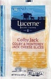 Colby Jack A Blend Of Colby & Monterey Jack Cheese Slices, Colby Jack