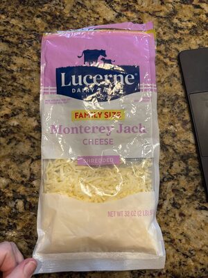 Monterey Jack Shredded Cheese, Monterey Jack