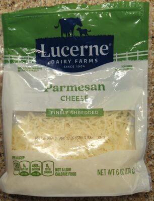Parmesan Finely Shredded Cheese, Parmesan