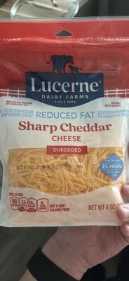 Sharp Cheddar Reduced Fat Shredded Cheese, Sharp Cheddar