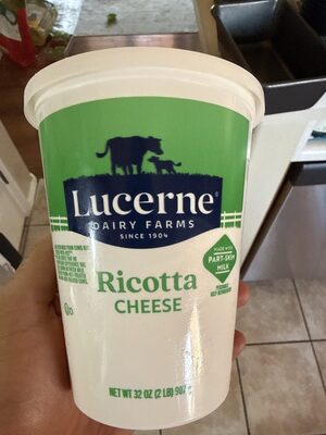 Ricotta Part-Skim Cheese, Ricotta