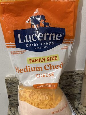 Medium Cheddar Shredded Cheese, Medium Cheddar