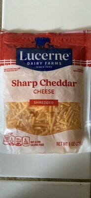 Sharp Cheddar Shredded Cheese, Sharp Cheddar
