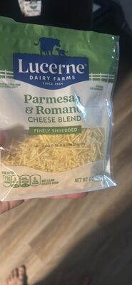 Parmesan & Romano Finely Shredded Cheese Blend, Parmesan & Romano