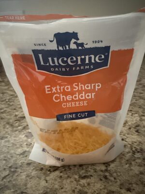 Extra Sharp Cheddar Finely Shredded Cheese, Extra Sharp Cheddar