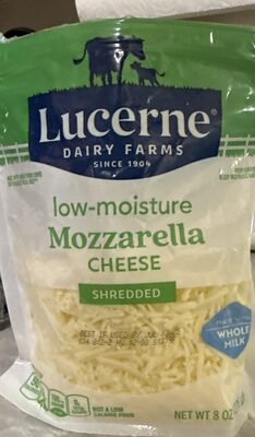 Mozzarella Low-Moisture Shredded Cheese, Mozzarella