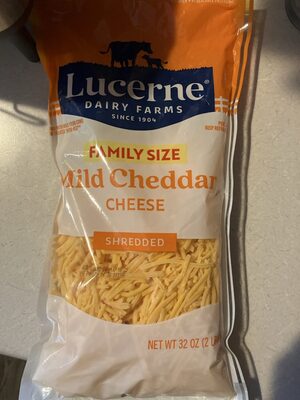 Mild Cheddar Shredded Cheese, Mild Cheddar