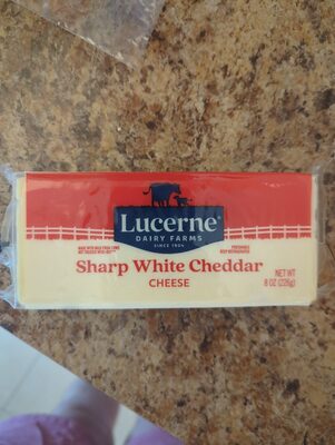 Sharp White Cheddar Cheese, Sharp White Cheddar