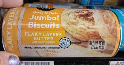 Flaky Butter Flavored Jumbo! Biscuits, Flaky Butter