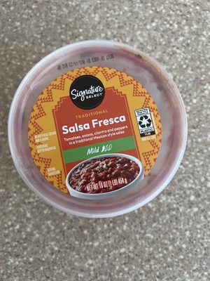 Mild Traditional Salsa Fresca, Mild Traditional