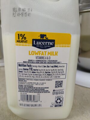 1% Lowfat Milk