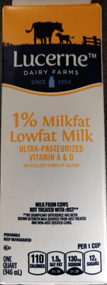 1% Lowfat Milk