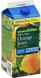Orange Juice, Orange