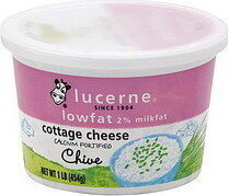 2% Lowfat Small Curd Cottage Cheese With Chives, Chives