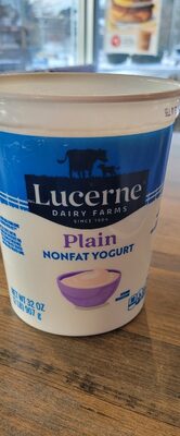 Plain Nonfat Yogurt, Plain
