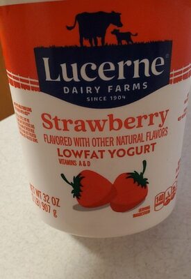 Strawberry Lowfat Yogurt, Strawberry