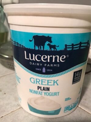 Plain Greek Nonfat Yogurt, Plain