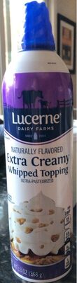 Extra Creamy Whipped Topping, Extra Creamy